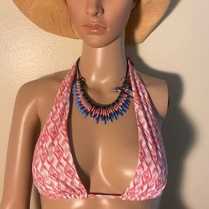 Melissa Odabash Red White Bikini US 6 UK 10 small